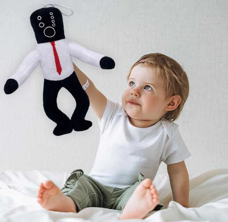 Pliušinis žaislas HappyJoe Skibidi Toilet, Audio Man 26cm