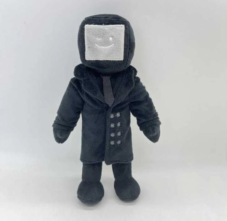 Pliušinis žaislas HappyJoe Skibidi Toilet, TV Man, 25cm