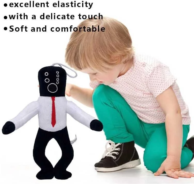 Pliušinis žaislas HappyJoe Skibidi Toilet, Audio Man 26cm