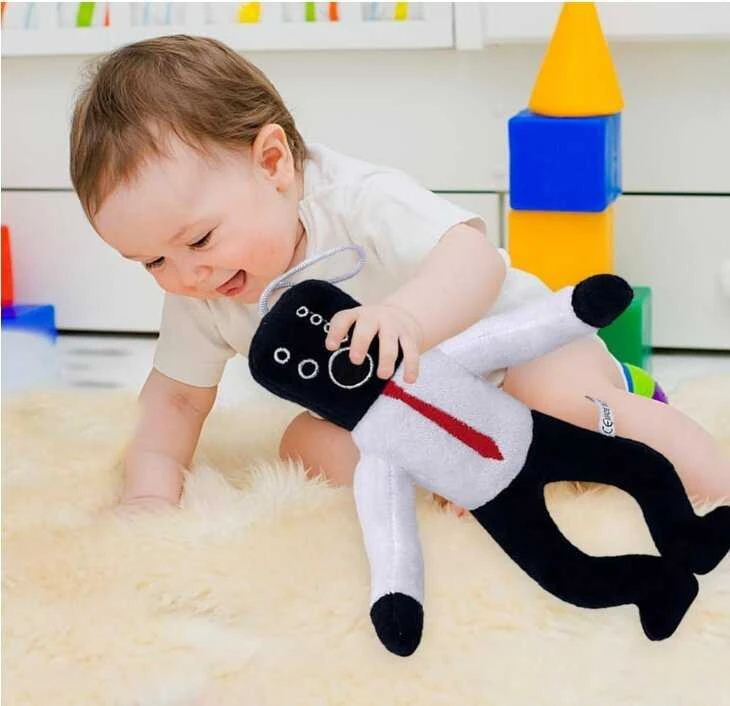 Pliušinis žaislas HappyJoe Skibidi Toilet, Audio Man 26cm