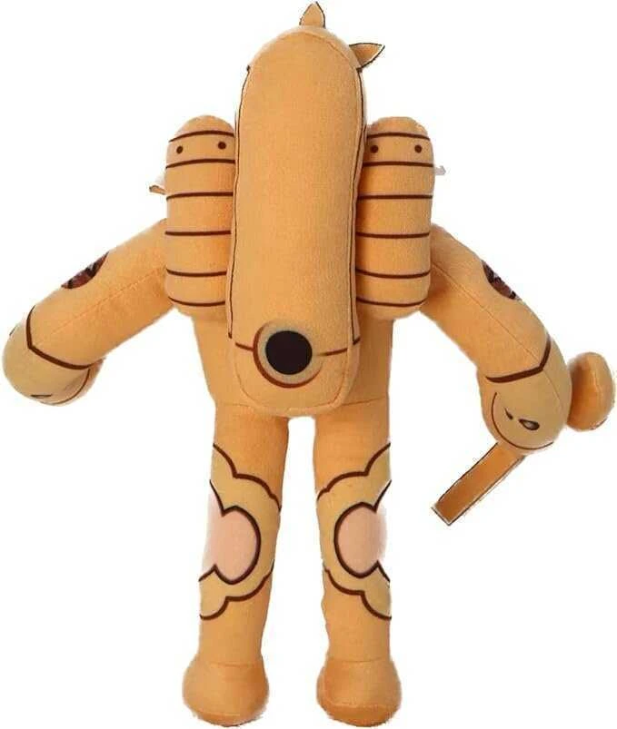 Pliušinis žaislas HappyJoe Skibidi Toilet, King Drill, 30cm