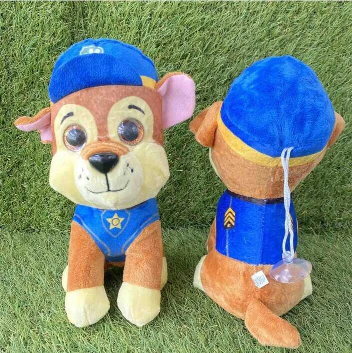 Pliušinis žaislas HappyJoe Šunyčiai patruliai, Chase, 25cm