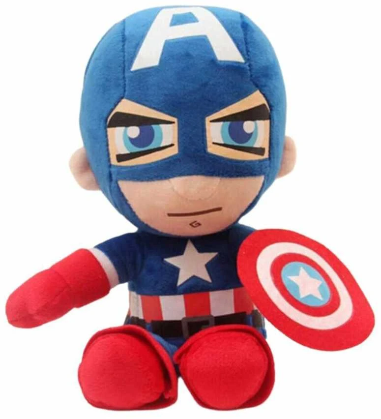 Pliušinis žaislas HappyJoe Superherojus, Captain America, 27cm
