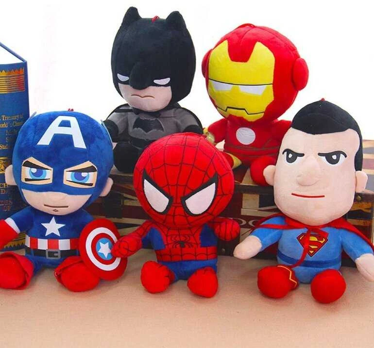 Pliušinis žaislas HappyJoe Superherojus, Iron Man, 27cm