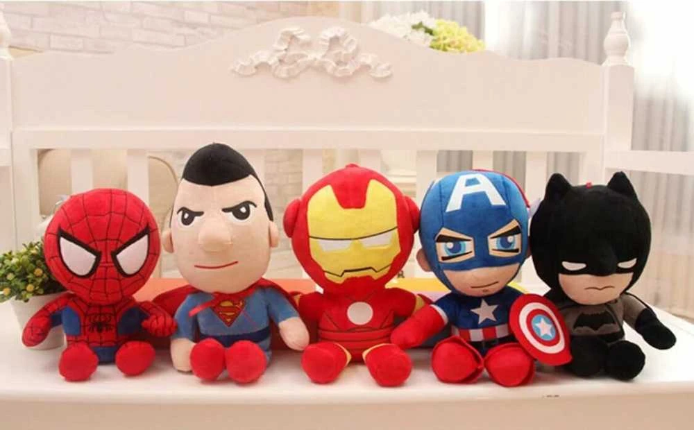 Pliušinis žaislas HappyJoe Superherojus, Super Man, 27cm