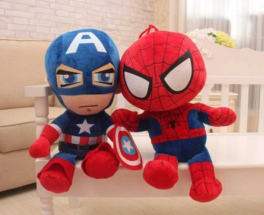 Pliušinis žaislas HappyJoe Superherojus, Captain America, 27cm