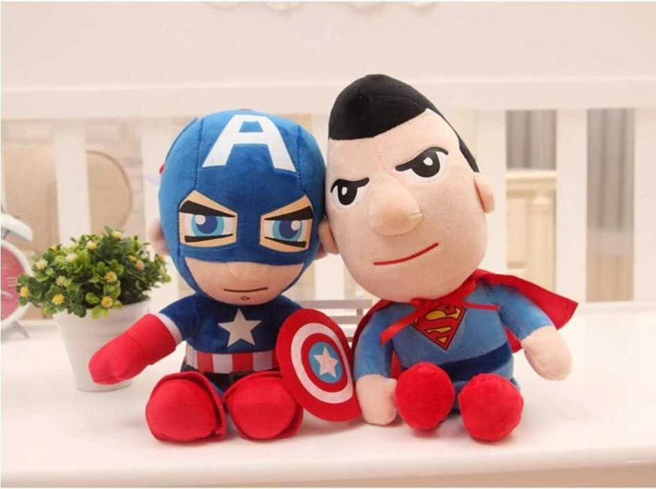 Pliušinis žaislas HappyJoe Superherojus, Super Man, 27cm