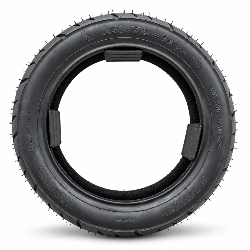 Priekinė padanga 120/70 R12 WANDA RIDE-E DOMI elektrinio triračio