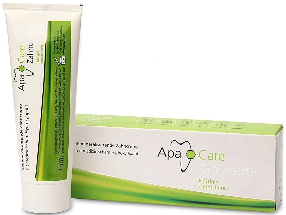 Remineralizuojanti dantų pasta ApaCare, 3x75ml