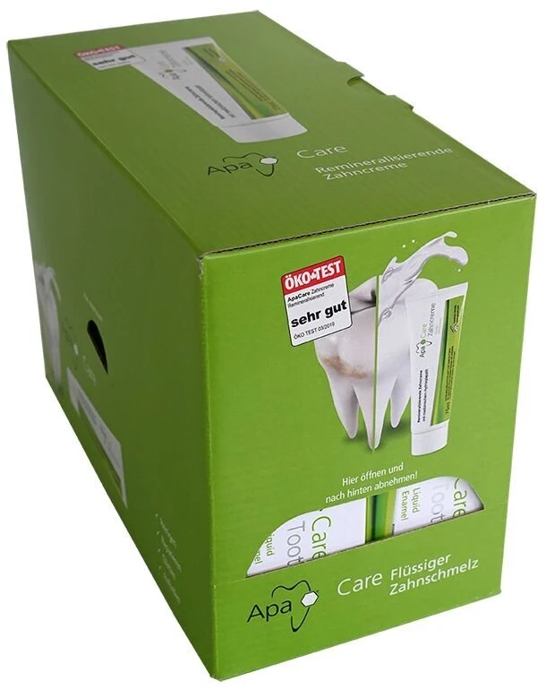 Remineralizuojanti dantų pasta ApaCare, 12x75ml