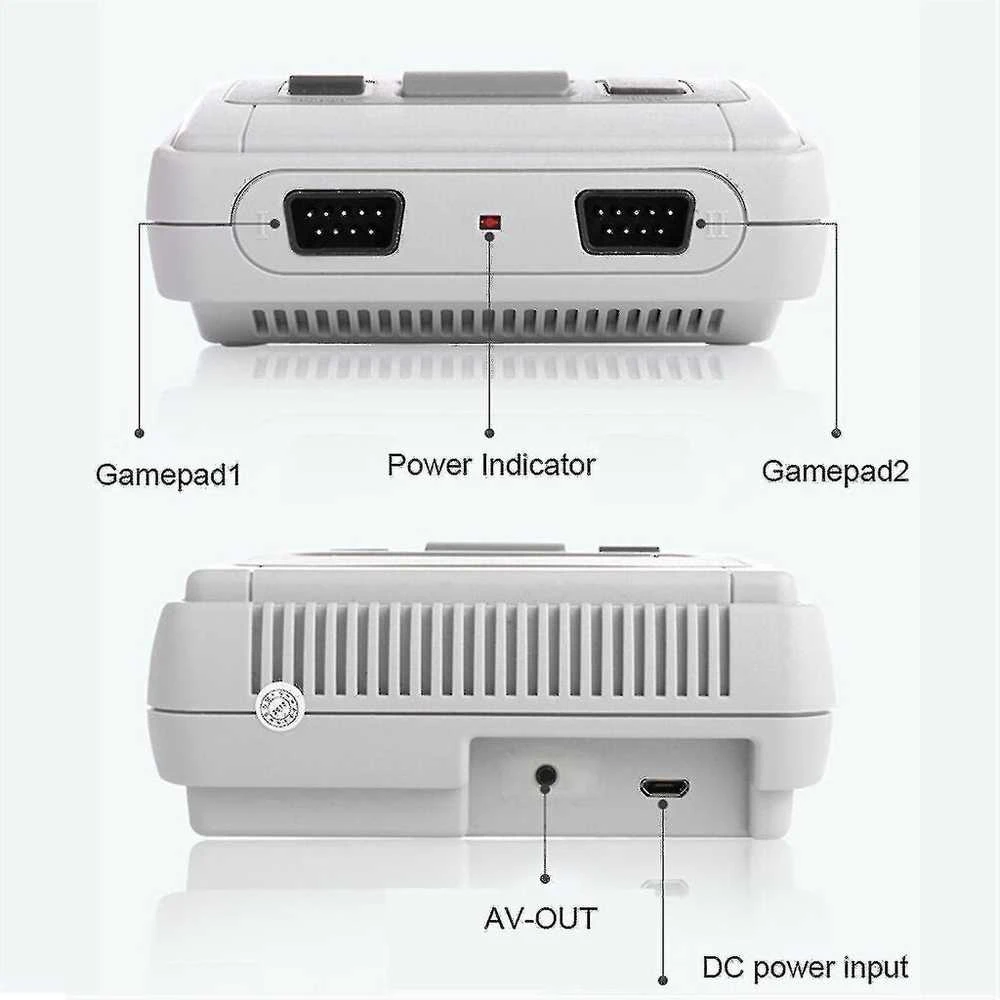 Retro mini televizoriaus žaidimų konsolė Built-in 620 Klasikiniai žaidimai Snes žaidimų konsolė-AU