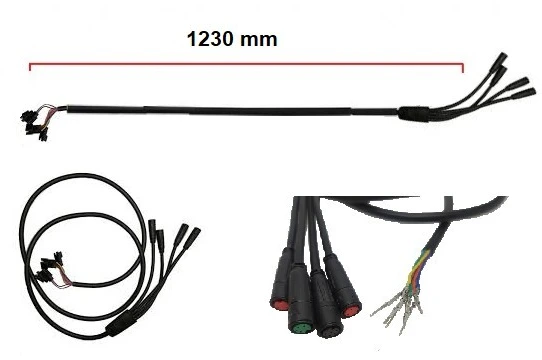 Riedis Electric Pagrindinis kabelis Elektriniams paspirtukams S10X, Kugoo M4