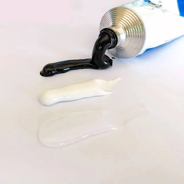 Šilumai pralaidus (termo) silikono tepalas 458 100 ml juodas
