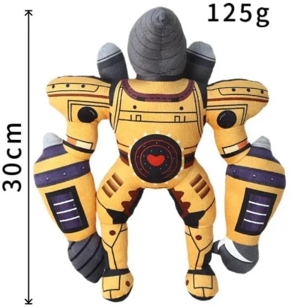 Select „Skibidi Toilet Titan Clockman“ Atnaujinimas „Plushie Titan Compute Man Drillman“ Pliušinis Fotoaparatas_Amazon