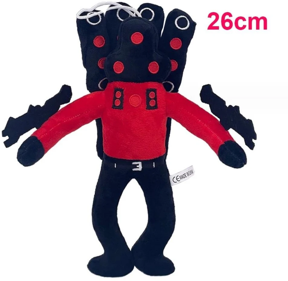 Select „Skibidi Toilet Titan Clockman“ Atnaujinimas „Plushie Titan Compute Man Drillman“ Pliušinis Fotoaparatas_Avocado