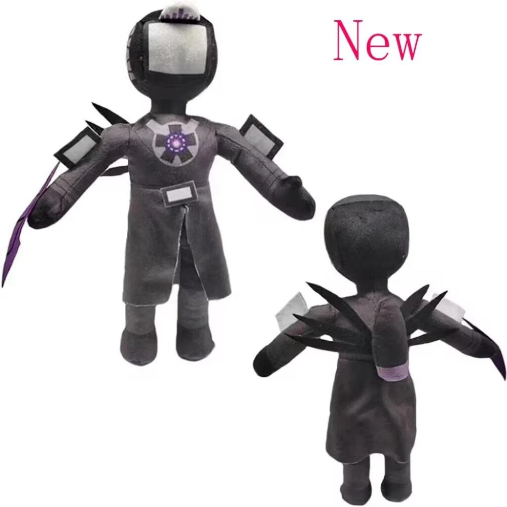 Select „Skibidi Toilet Titan Clockman“ Atnaujinimas „Plushie Titan Compute Man Drillman“ Pliušinis Fotoaparatas_Avocado