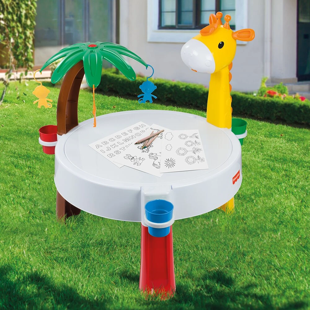 Smėlio ir vandens žaidimų stalas Dolu Fisher Price, 85 cm, 1848