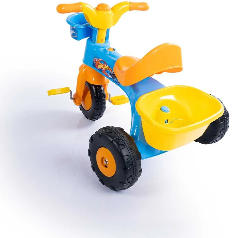 Triratis su garso signalu ir dviem krepšeliais Dolu Hot Wheels, 2306