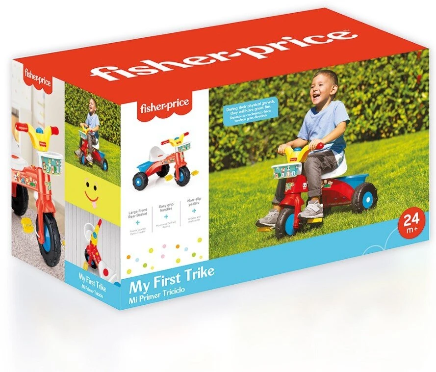 Triratukas Fisher Price My First Trike, įvairių spalvų