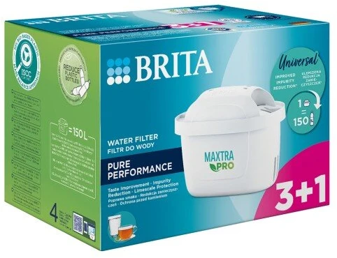 Vandens filtrai Maxtra Plus Pro 4x 3+1 Brita ąsočiams