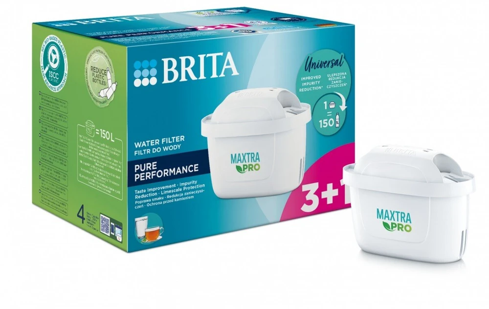 Vandens filtrai Maxtra Plus Pro 4x 3+1 Brita ąsočiams