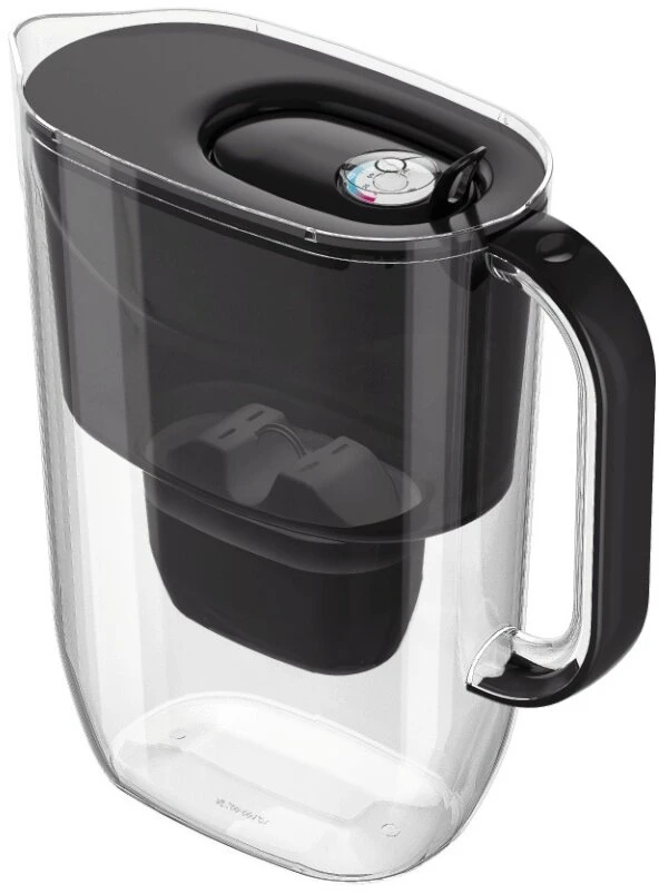Vandens filtravimo ąsotis Aquaphor Fresh MFP+, 3,2l, juodas