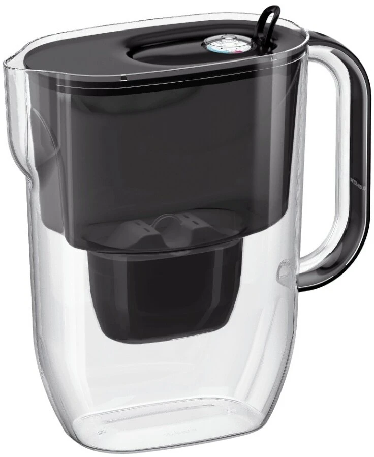 Vandens filtravimo ąsotis Aquaphor Fresh MFP+, 3,2l, juodas