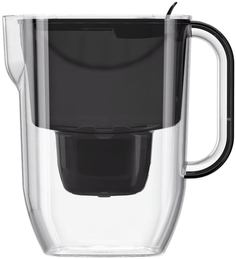 Vandens filtravimo ąsotis Aquaphor Fresh MFP+, 3,2l, juodas