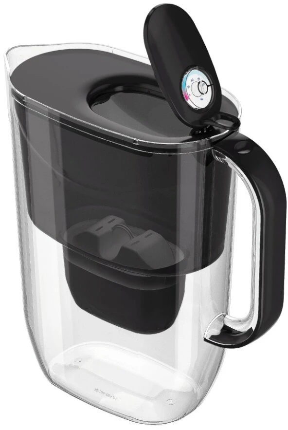 Vandens filtravimo ąsotis Aquaphor Fresh MFP+, 3,2l, juodas