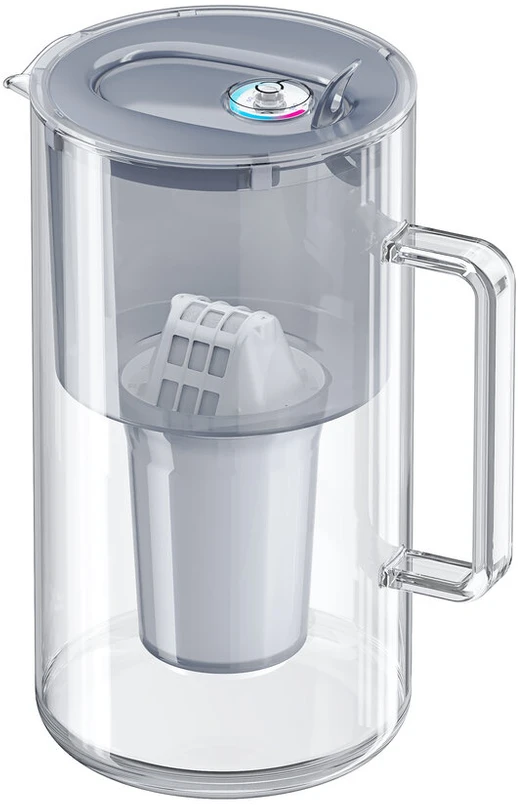 Vandens filtravimo indas Aquaphor Glass, pilkas 2,5 l
