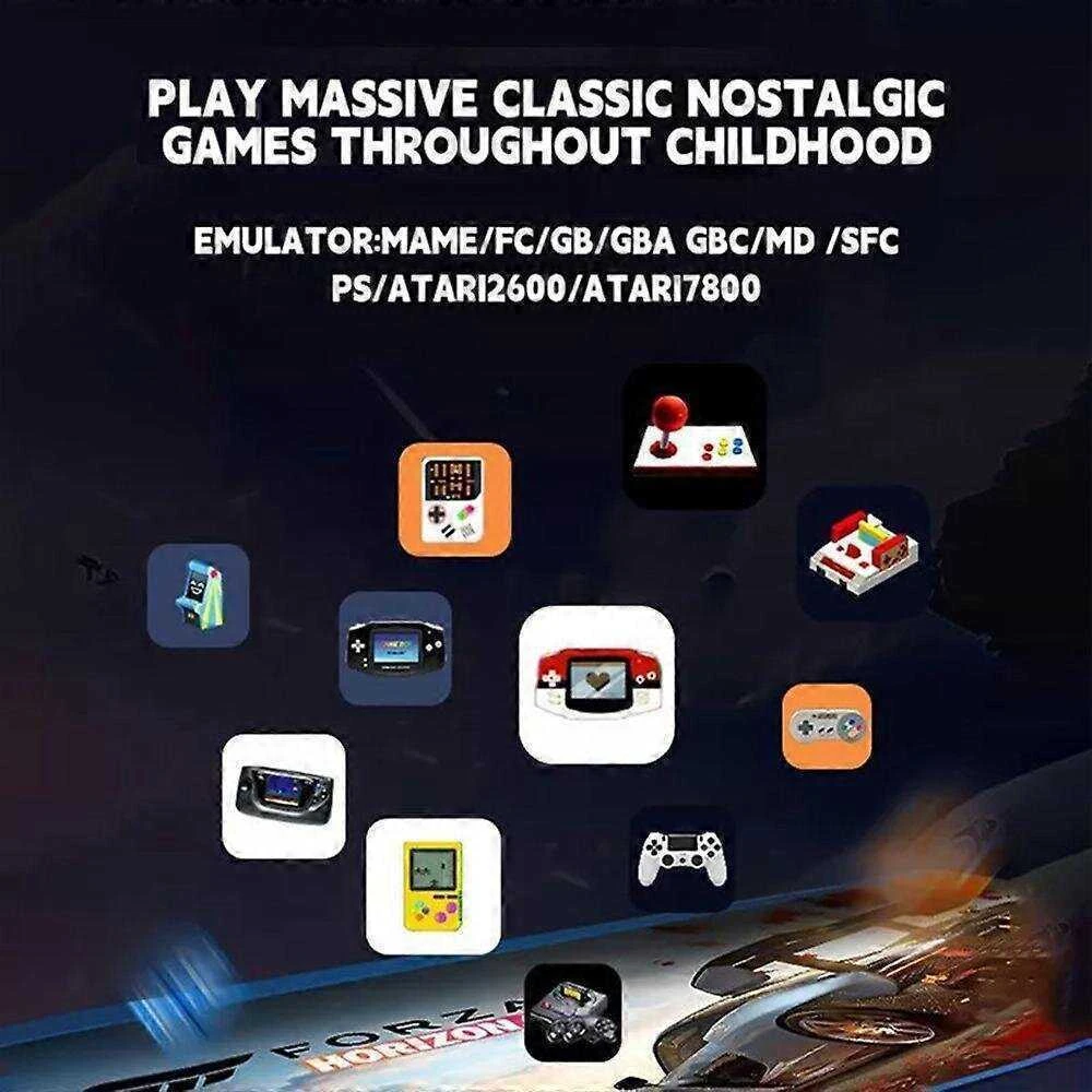 X2 Ultra Video Game Stick konsolė arba TIK 2.4G dvigubas belaidis valdiklis 4K HD30000 žaidimai 64G/128G retro žaidimai Kalėdų dovana 64G