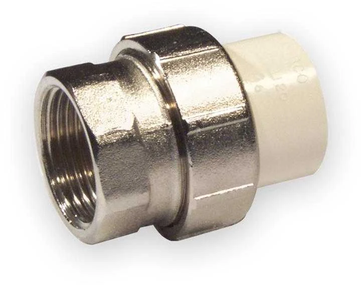 Nibco Adapteris 4733-305, PVC-C, 1/2" vid. srieg./klij. vidus