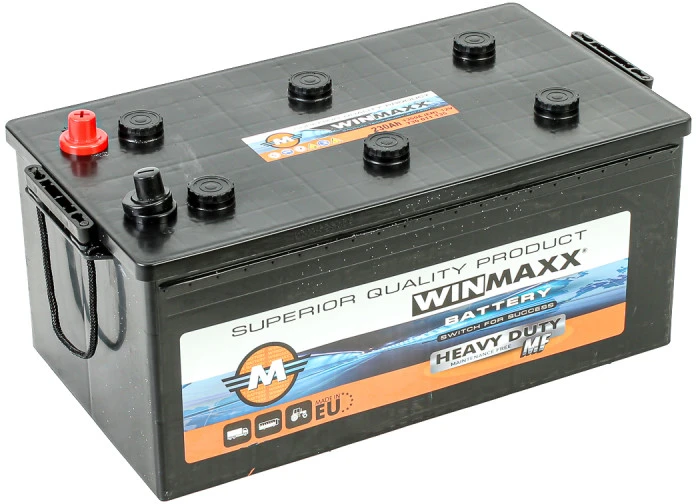 Akumuliatorius Winmaxx 12 V, 230 Ah, 1350 A, pliusas kairėje