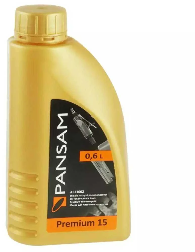 Olej Pansam Alyva pneumatiniams įrankiams Premium 15, 0,6L (A531002)