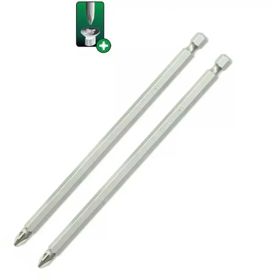 Dedra Atsuktuvo antgaliai Pozidriv PZ2x150mm 2vnt blisteris