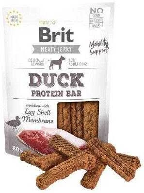 Brit Jerky Duck Protein Bar skanėstas 80g