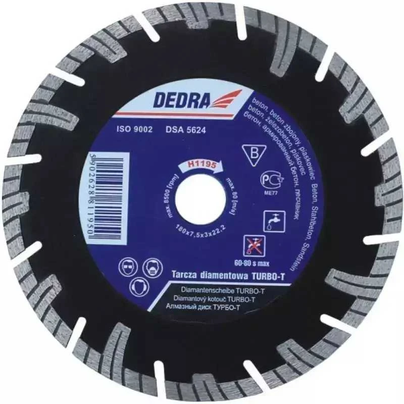 Dedra Diskas deimantinis TURBOT 230x222mm