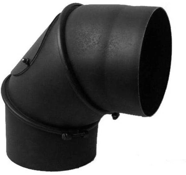 Dūmtraukio alkūnė WADEX 160mm, 2 mm 45/90°