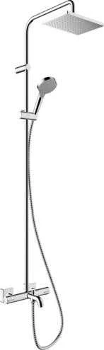 Dušo komplektas su termostatiniu maišytuvu Hansgrohe Vernis Shape, 26284000, chromas