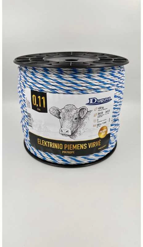 Elektrinio piemens virvė 5 mm (3x020+3x25 cu)/500 m