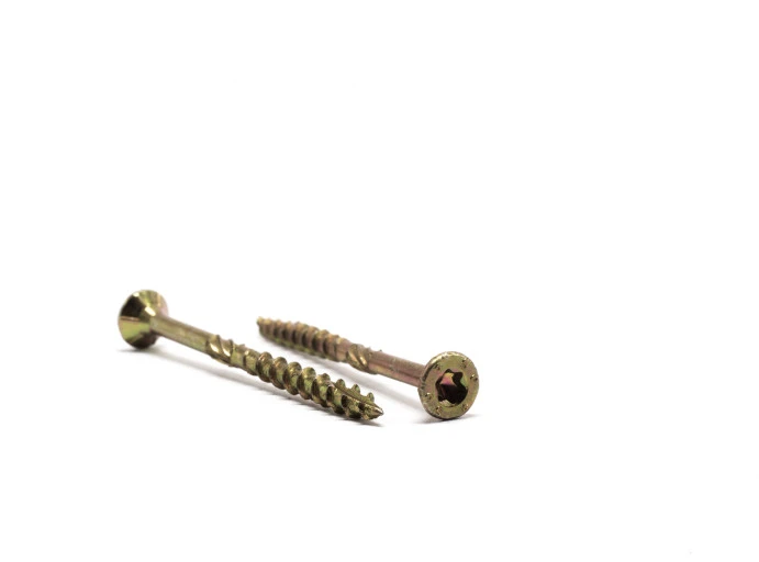 GLTX medvaržčiai su T-17 įpjova, geltonai cinkuoti, TORX20, 4.0x35/20 (40 vnt.)