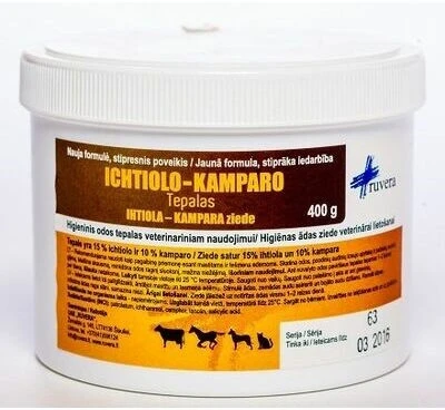 ICHTIOLO-KAMPARO TEPALAS 400GR (PJS)