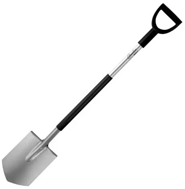 Dedra Kastuvas smailus metalinis kotas D tipo plastikine rankena 122cm