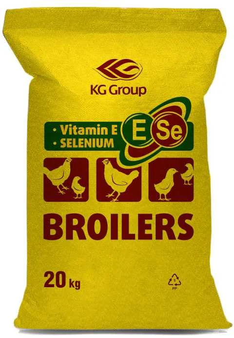 Kombinuoti pašarai broileriams startas (1-18 d.) 20 kg