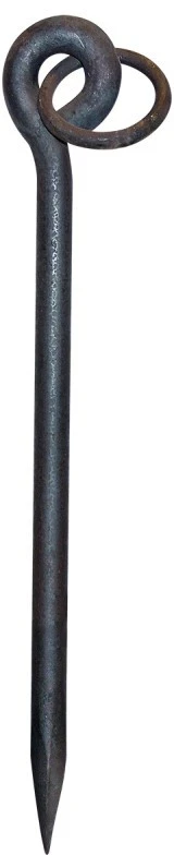 Kuolas grandinei 14x500mm su žiedu GOST