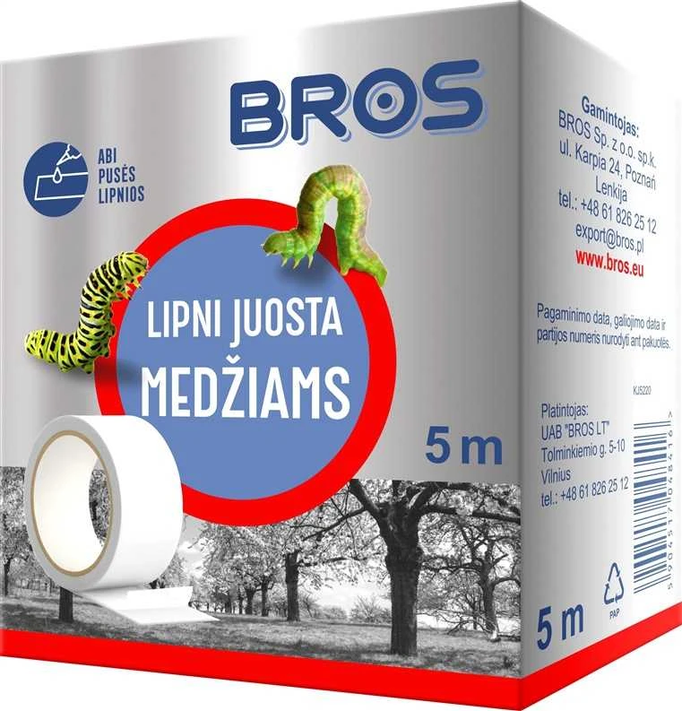 Lipni medžių juostelė-musgaudis BROS