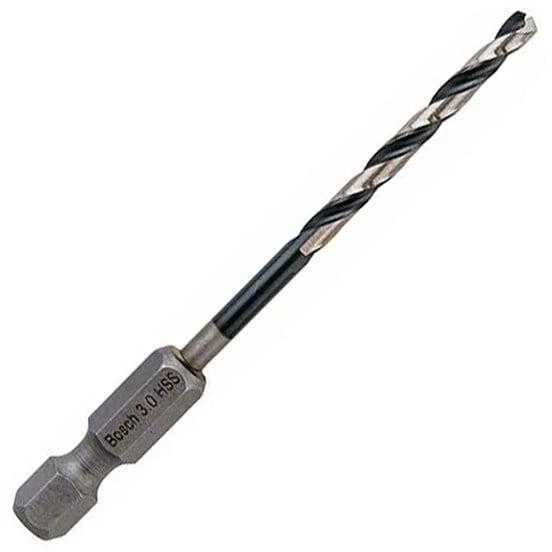 Grąžtas Bosch Grąžt. metalui,Ø 3mm,72mm 1/4", 1vnt.