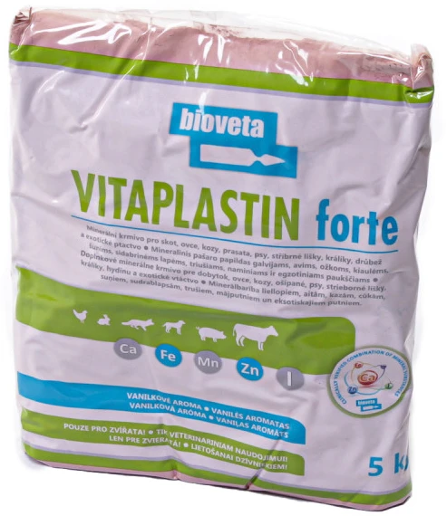 Papildas naminiams ir egzotiniams paukščiams 5kg Vitaplastin forte