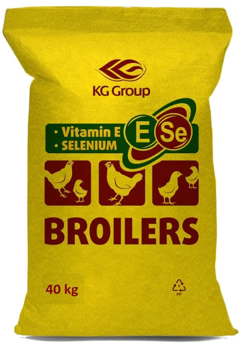 Pašarai broileriams pabaiga (nuo 35 d.) 40 kg