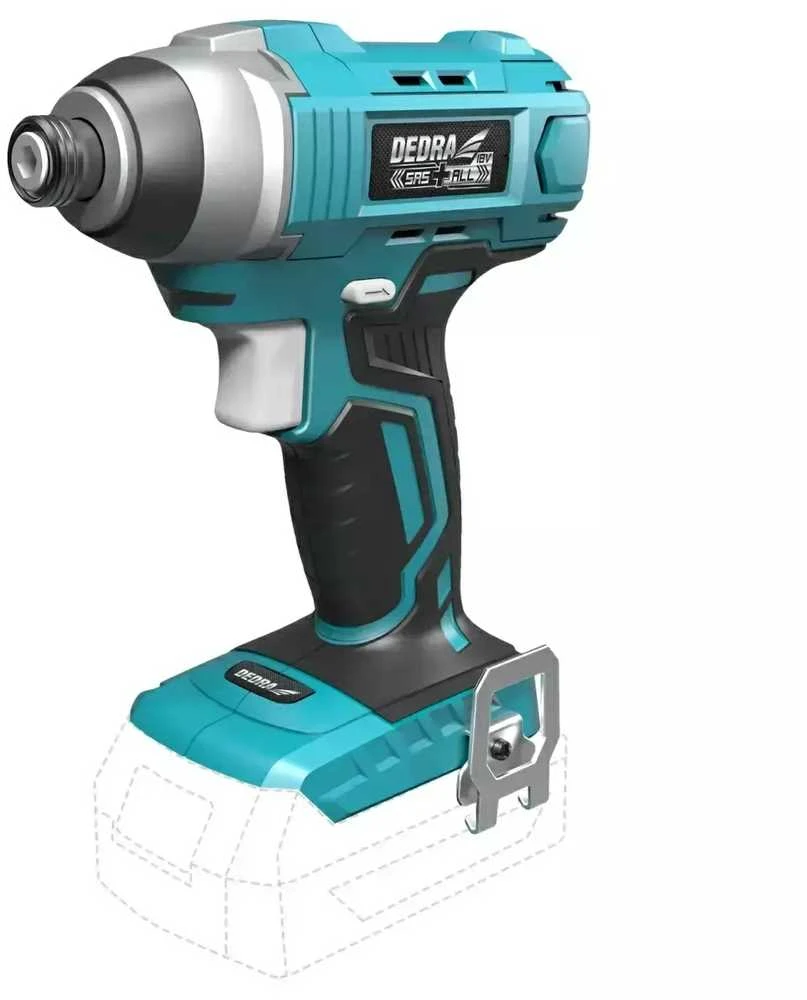 Akumuliatorinis smūginis suktuvas Dedra ded7045, 18v, 110nm